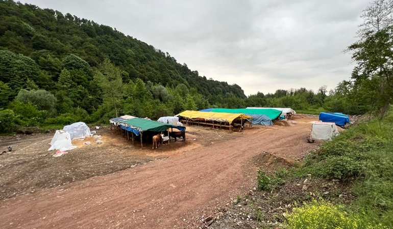 Kurbanlık hayvan satış yeri için hazırlıklar tamam    