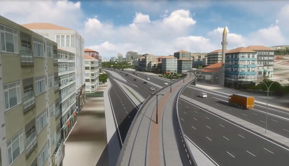 Kuruçeşme tramvay hattı için dev adım