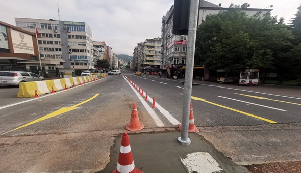 Leyla Atakan Caddesi’nde yeni düzenleme