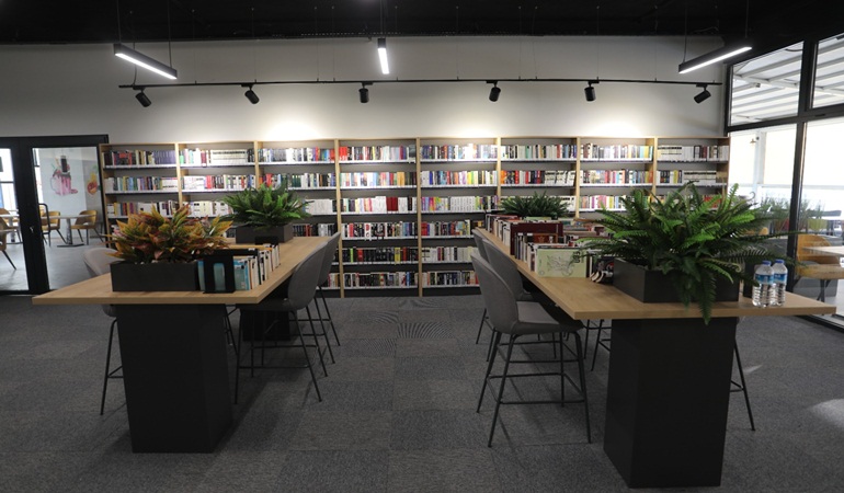 Leyla Atakan Şehir Kütüphanesi’nin açılışına sayılı günler kaldı!