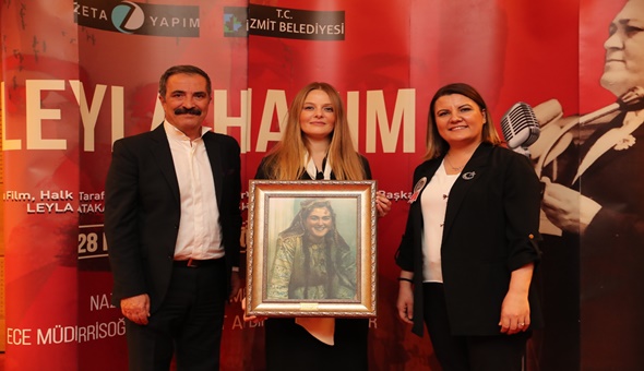 Leyla Hanım filmine görkemli lansman 