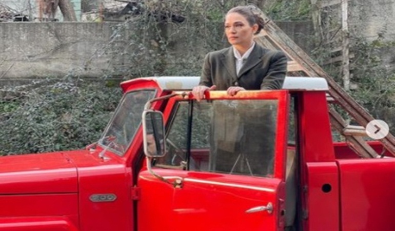 Leyla Hanım filminin çekimleri devam ediyor