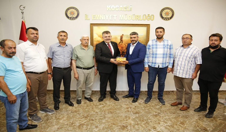 Malatyalılar Derneğinden Emniyet Müdürü Tipioğlu'na ziyaret  