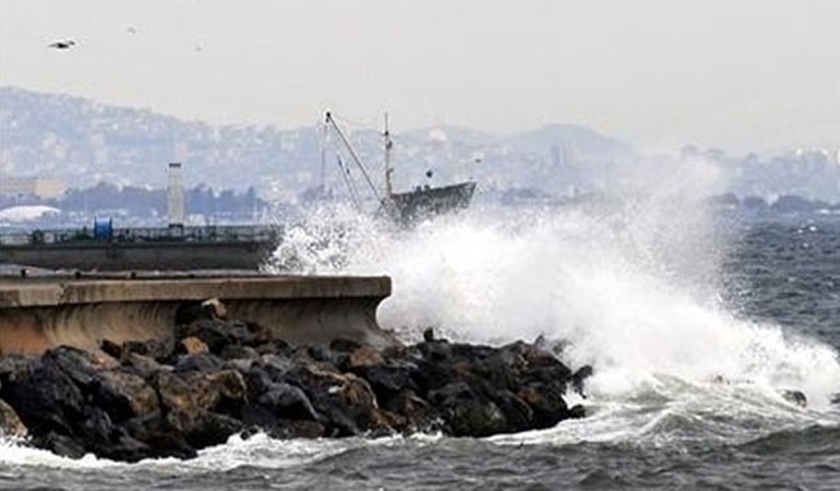 Marmara Denizi için fırtına uyarısı