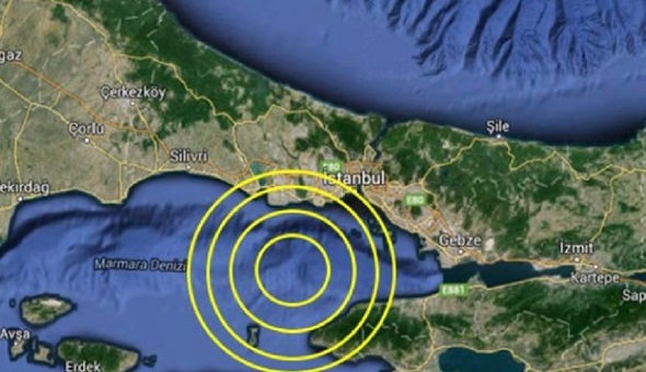 Marmara Denizi'nde art arda 14 deprem