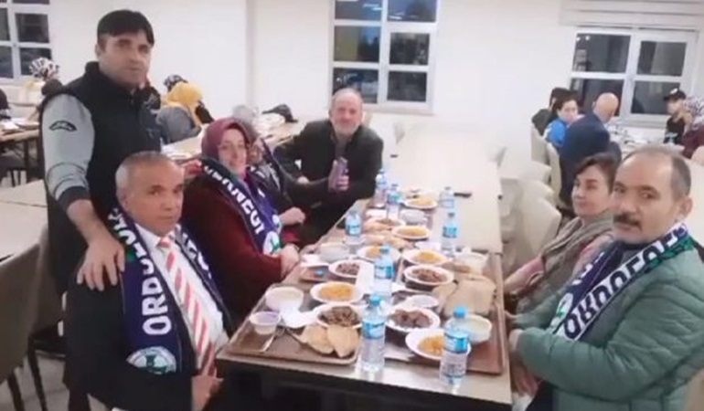 Marmara Ordululardan depremzedelere iftar