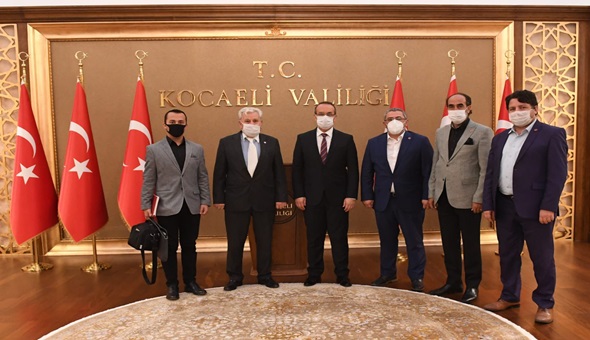 Mehmet Aras'tan Vali Yavuz'a ziyaret