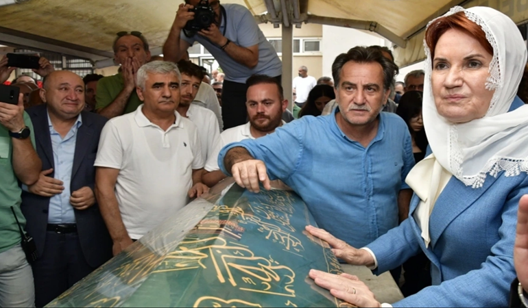 Meral Akşener, Şanbaz Yıldız’ı son yolculuğuna uğurladı