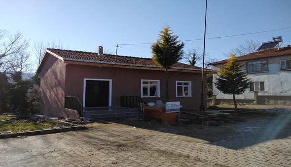 Mesruriye Muhtarlık binası el birliğiyle yapıldı