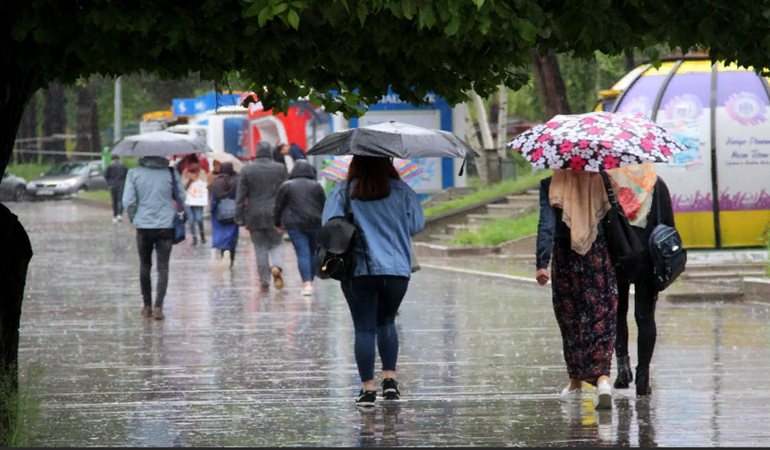 Meteorolojiden sağanak yağış uyarısı