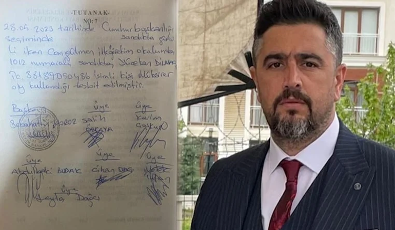 MHP’li başkan sandık başında suçüstü yakalandı