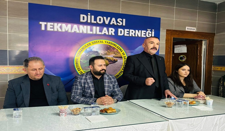 MHP’nin Dilovası yönetimi Erzurumlularla buluştu