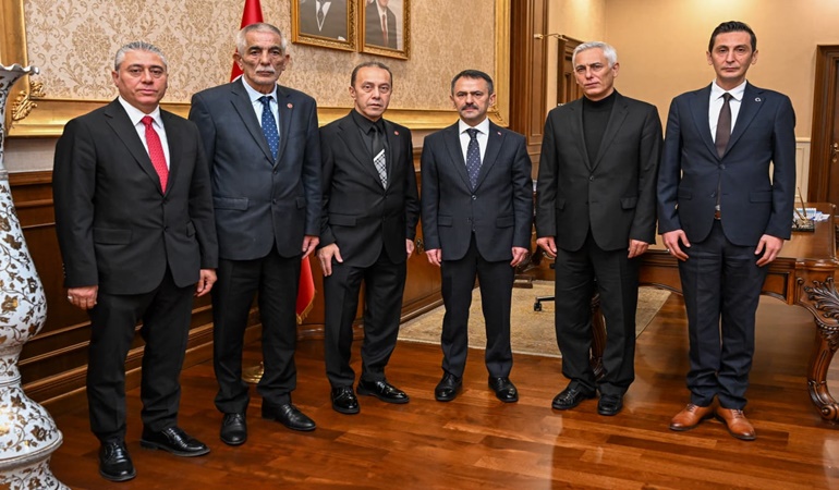 MHP’nin yeni il başkanından, Vali Aktaş’a ziyaret