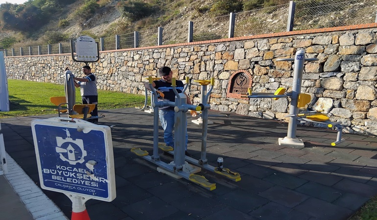 Millet Bahçesi’nde kesintisiz bakım!