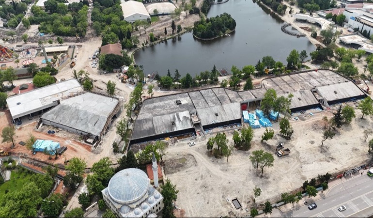 Millet Bahçesi’ne dönüştürülen Fuar alanının son hali