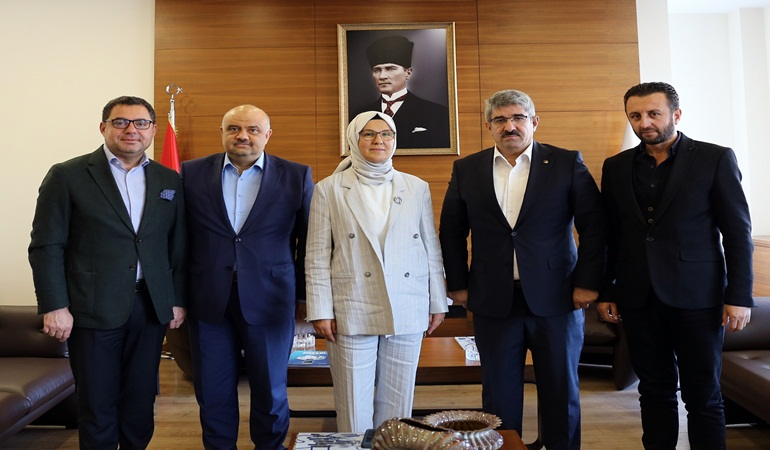 Milletvekili Radiye Sezer Katırcıoğlu’ndan Başkan Bulut’a hayırlı olsun ziyareti 