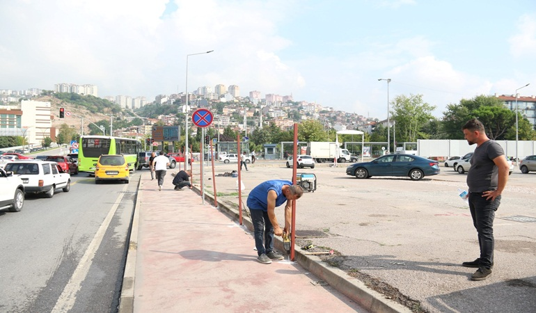 Milli İrade Meydanı’nda çalışmalar başlıyor, otopark kapandı