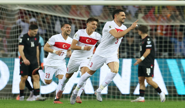 Milli Takım, Kocaeli'de Gürcistan'ı 4-1 mağlup etti