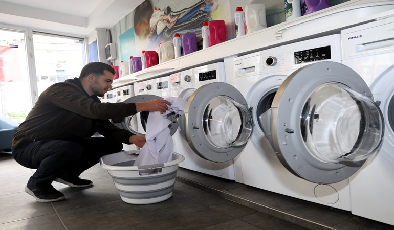 Mis gibi hizmet! Yıka, kurut, ütüle