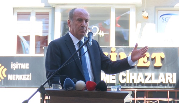 Muharrem İnce adayım dedi