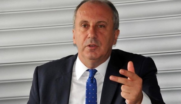 Muharrem İnce'den Tayyip Edoğan'a tepki