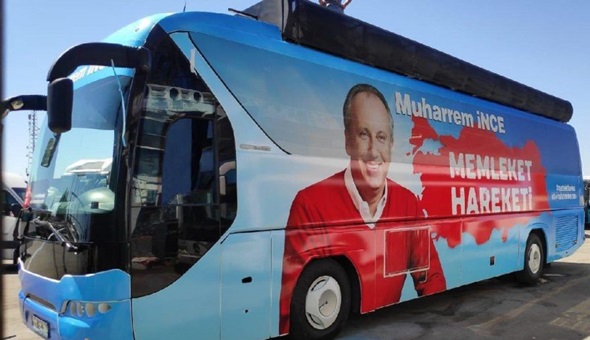 Muharrem İnce ilk günkü programını paylaştı