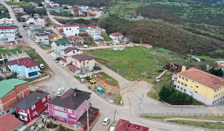 Muhtar talep etti ekipler hemen harekete geçti