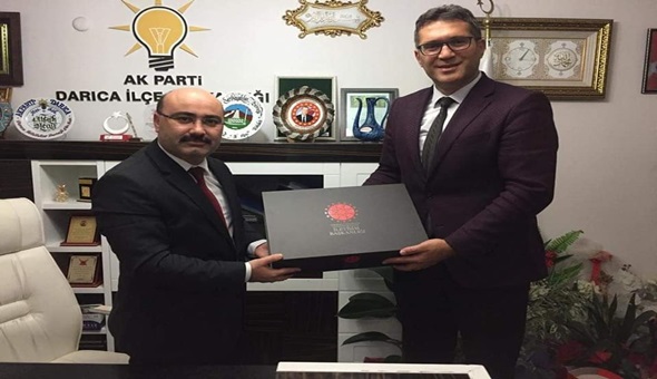 Mustafa Malkoç’tan Başkan Acay’a hayırlı olsun ziyareti