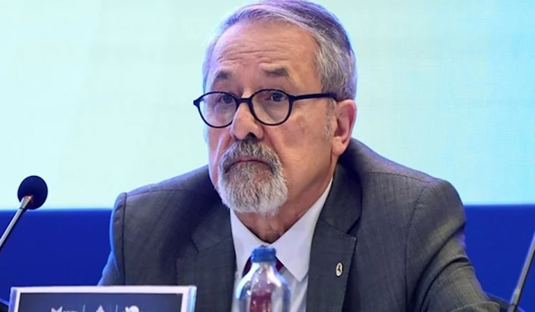 Naci Görür o bölgeyi işaret etti