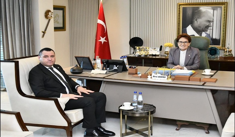 Nusret Acur, Meral Akşener’i ziyaret etti