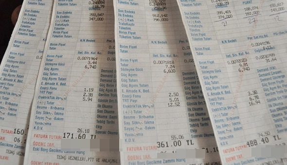 O faturalar meclis gündeminde