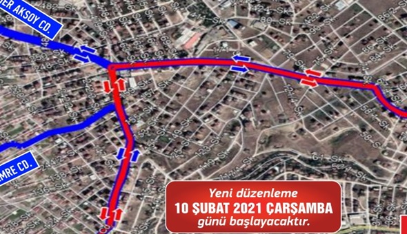 O hatta güzergah değişikliği