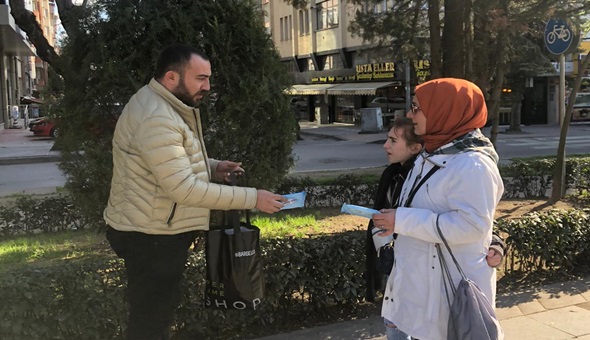 O iş adamından korona virüs farkındalığı