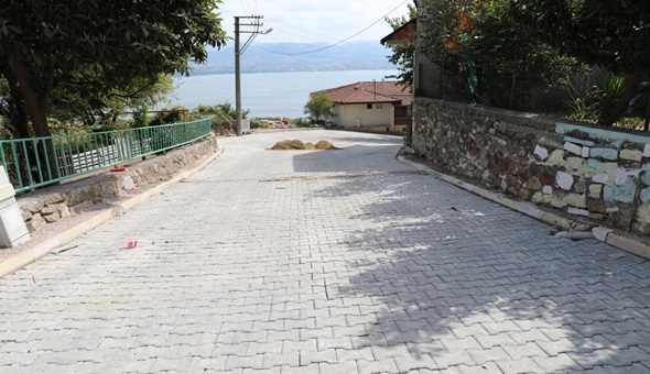 Orhan Mahallesi yolları artık daha güvenli