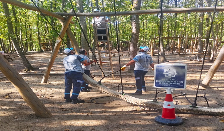 Ormanya’daki oyun gruplarına el atıldı