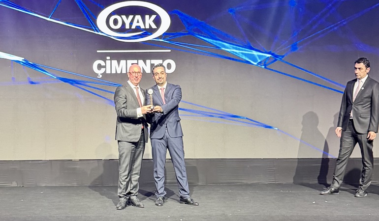 OYAK Çimento’nun başarısı ödülle tescillendi