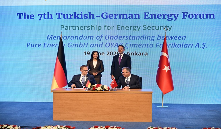OYAK Çimento ve Pure Energy’den stratejik ortaklık