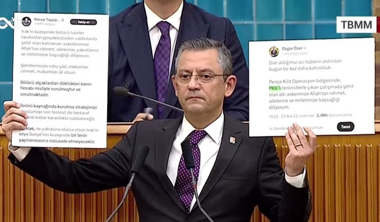 Özel'den Bahçeli'ye: Hain arıyorsan burada!