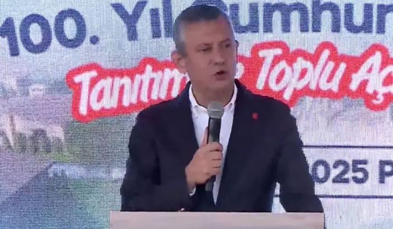 Özel'den Erdoğan'a kürsülerden hırsız deme, gel ispatla çağrısı!