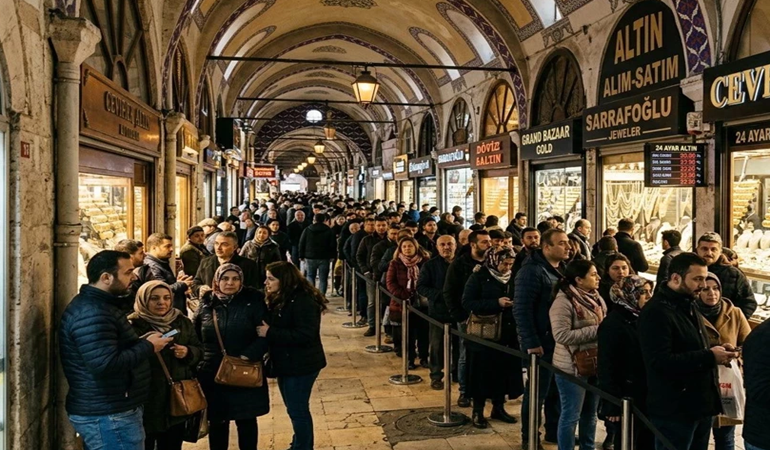 Parası olan altına koştu!