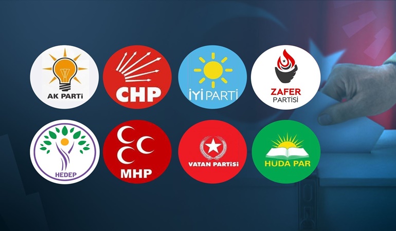 Partilerin oy potansiyelleri ortaya çıktı