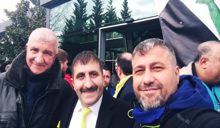 Pazarcılar Odası yeni Başkanı Kumsar’dan kutlama yemeği