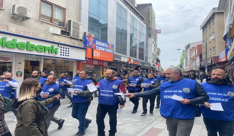 Petrol-İş Gebze Şubesi, 1 Mayıs’a çağırdı