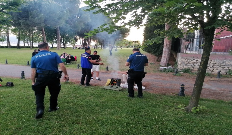 Piknik alanlarında mangal ve açık ateş denetimi