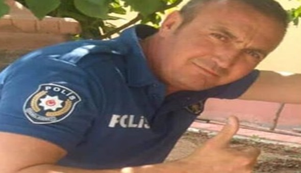Polis memuru kalpten öldü