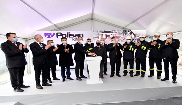 Polisan’ın yeni reçine üretim tesisinin temeli atıldı 