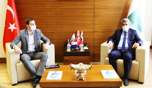 Rusya heyetinden KOTO başkanına işbirliği ziyareti