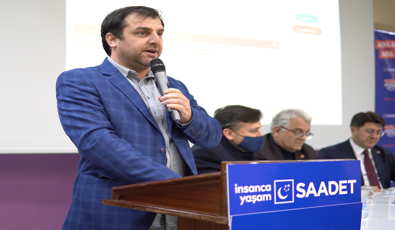 Saadet Karamürsel kongreye gidiyor 