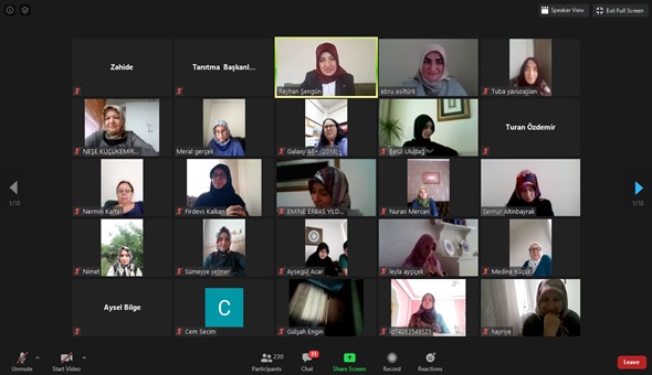 Saadet Partili kadınları corona durduramadı!