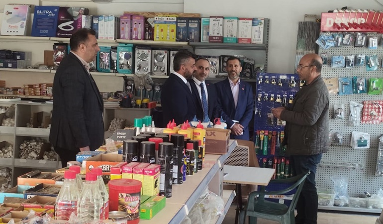 Saadet Partililer ekonomik tablonun vahametini yerinde gözlemledi